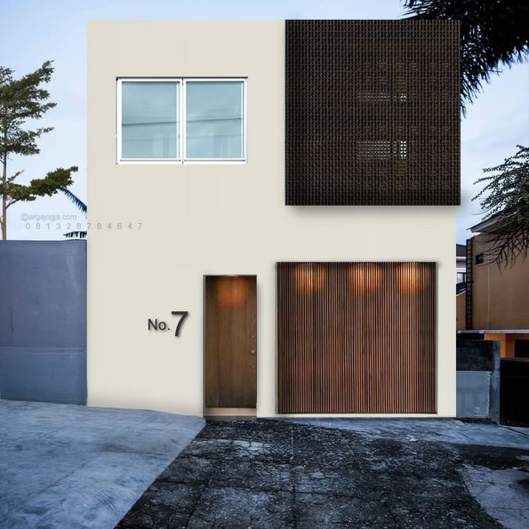 Desain Rumah Modern Minimalis Lahan 40 m2 – Argajogja