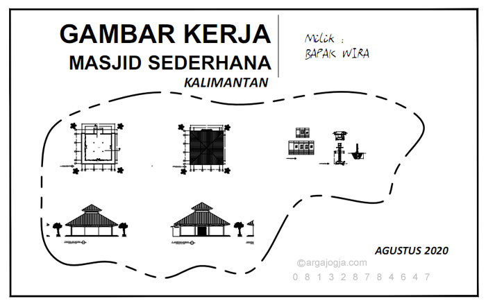 Desain Masjid Sederhana Minim Budget