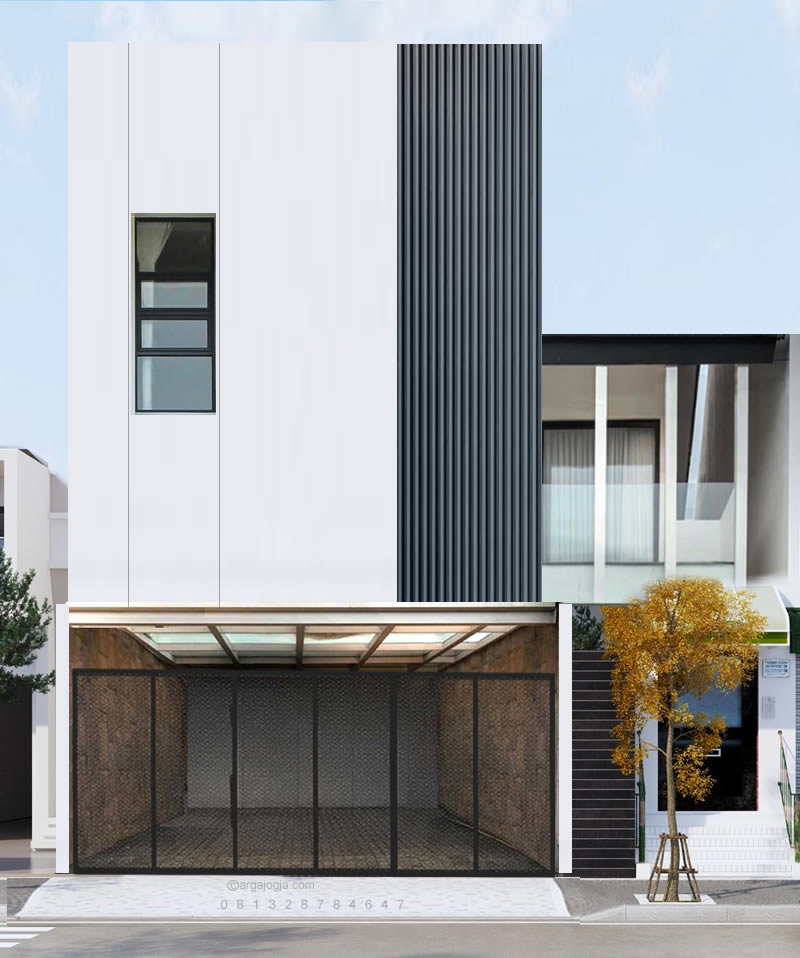 Mempercantik Fasad Ruko dengan Gaya Minimalis Industrial: Inspirasi Desain untuk Ruang Kecil