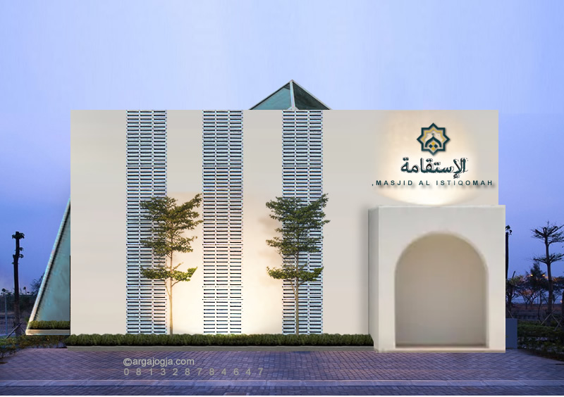 Masjid Minimalis Modern: Simplicity Meets Spirituality” atau “Arsitektur Islami Kekinian untuk Generasi Baru