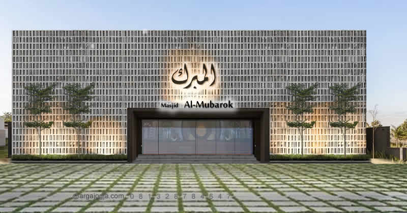 Desain Masjid Kekinian Roster: Sederhana, Penuh Makna