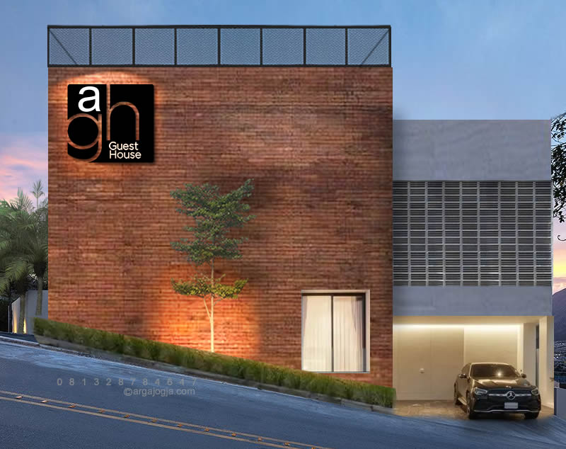 Desain guest house low budget tapi tetap estetik