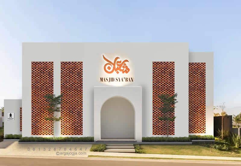 Desain Masjid yang Adem Tanpa Banyak Orname